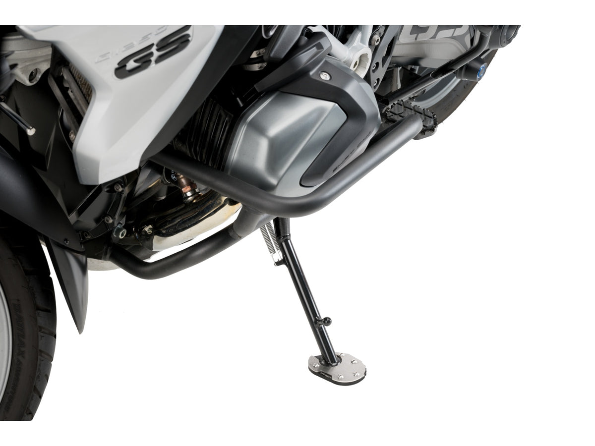 Puig Kickstand Extension Pad In Black for BMW R1200 GS (13-18)