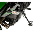 Puig Kickstand Extension Pad In Black for Kawasaki Versys 650 Tourer (15-22)