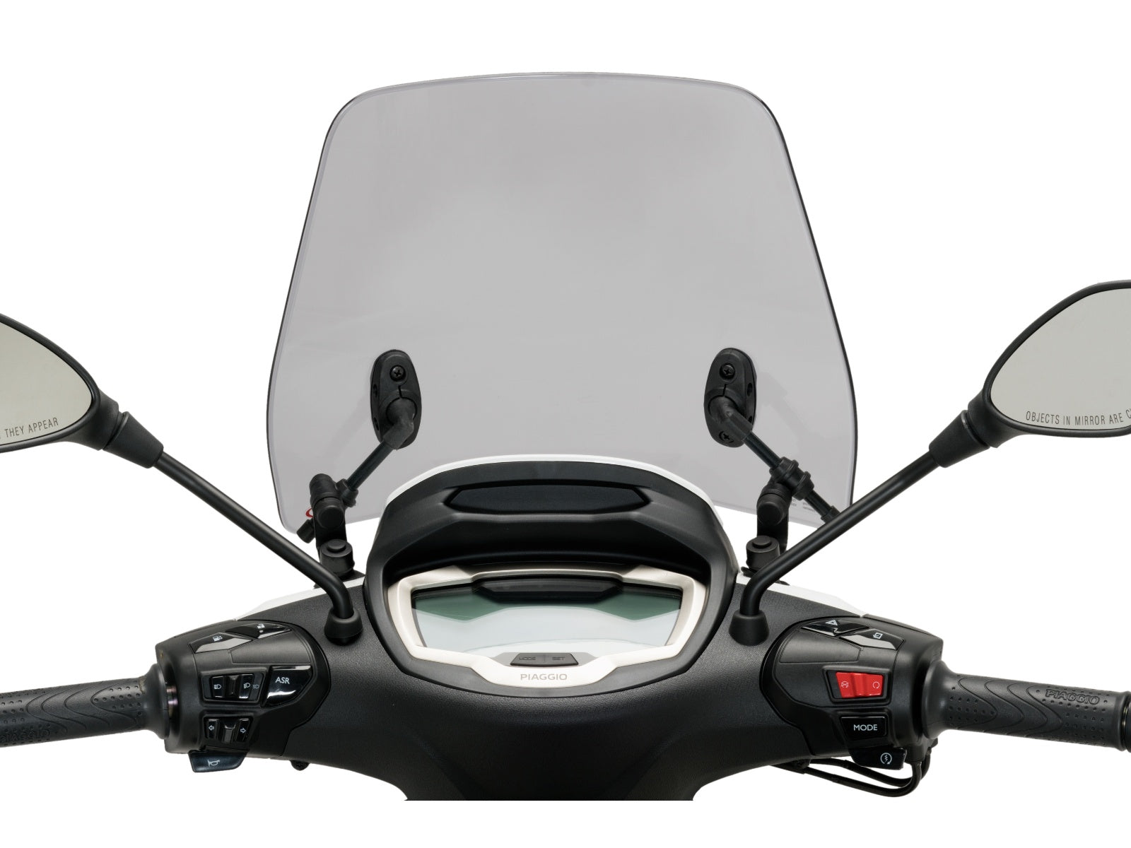 Puig Traffic Screen In Clear for Piaggio Beverly 300 S (22-25)
