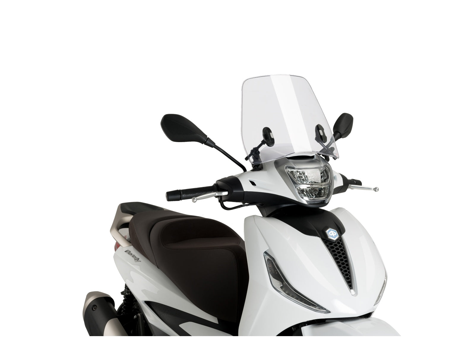 Puig Traffic Screen In Clear for Piaggio Beverly 300 (22-25)