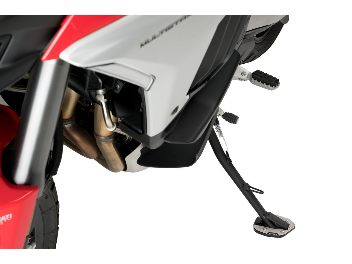 Puig Kickstand Extension Pad In Black for Ducati Scrambler Desert Sled (17-21)