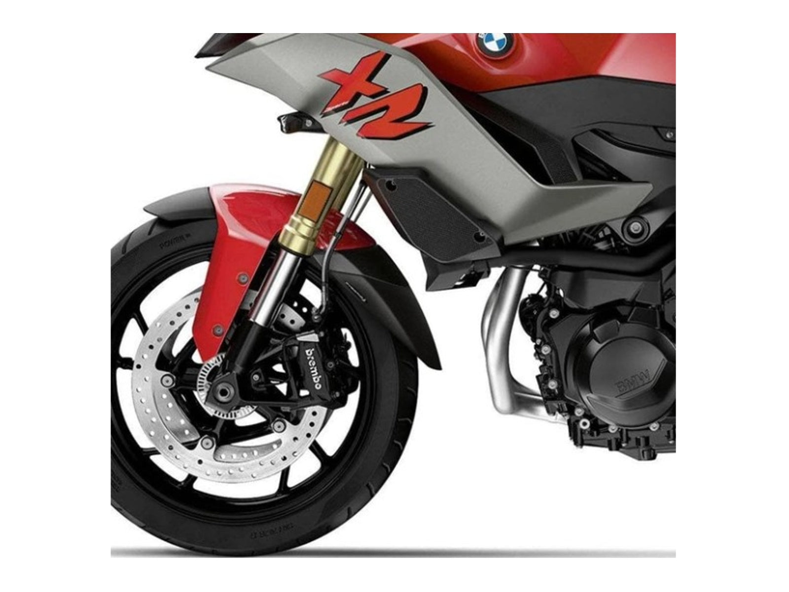 Puig Front Mudguard Extender In Black for BMW F900 XR (20-25)