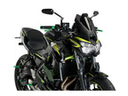 Puig Naked Downforce Spoilers In Black for Kawasaki Z650 (20-25)