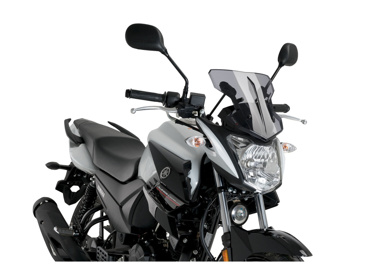 Puig Flanker Screen In Clear for Yamaha YS 125 (17-23) Main image