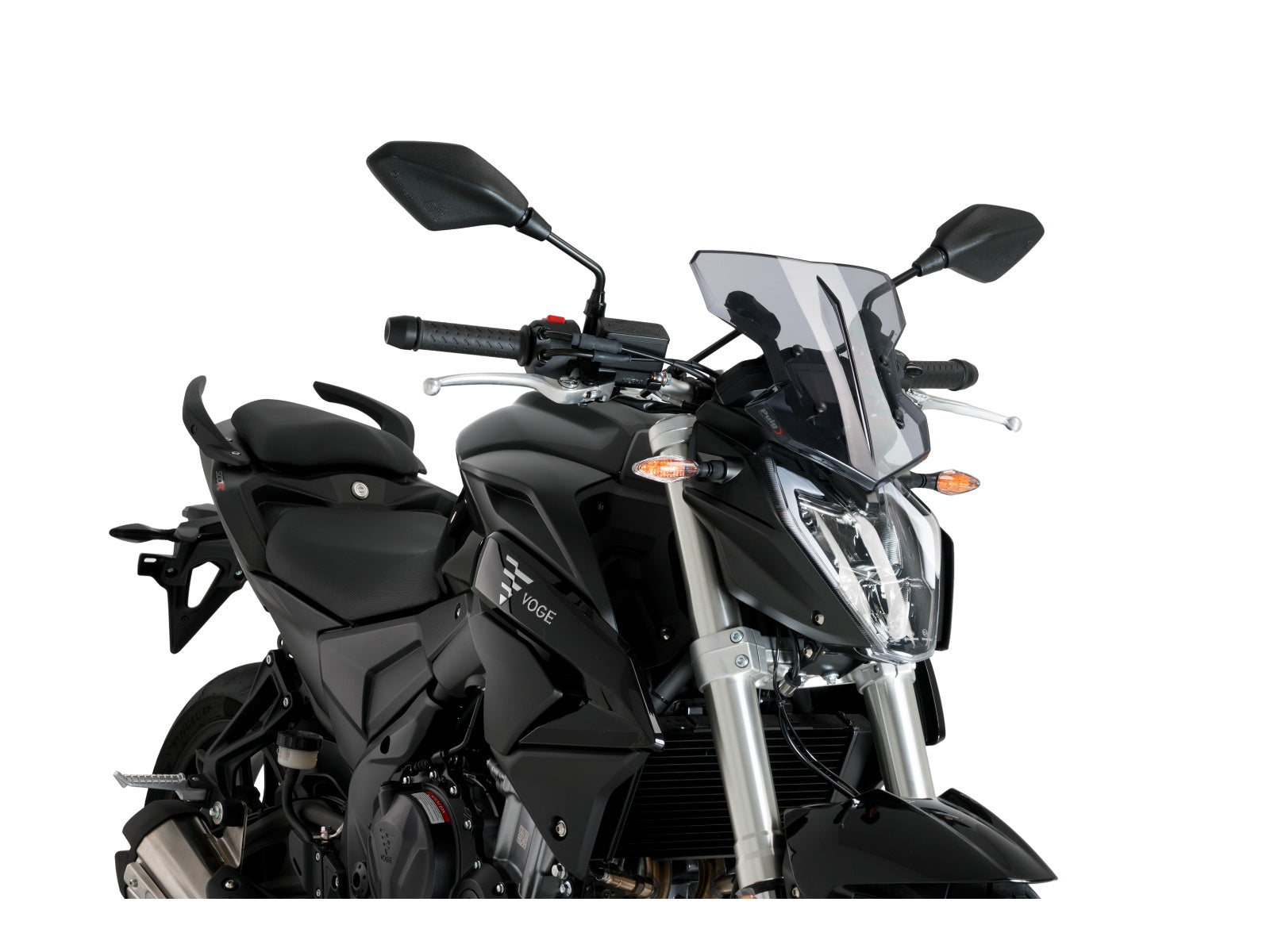 Puig Flanker Screen In Clear for Voge 500R (21-24)