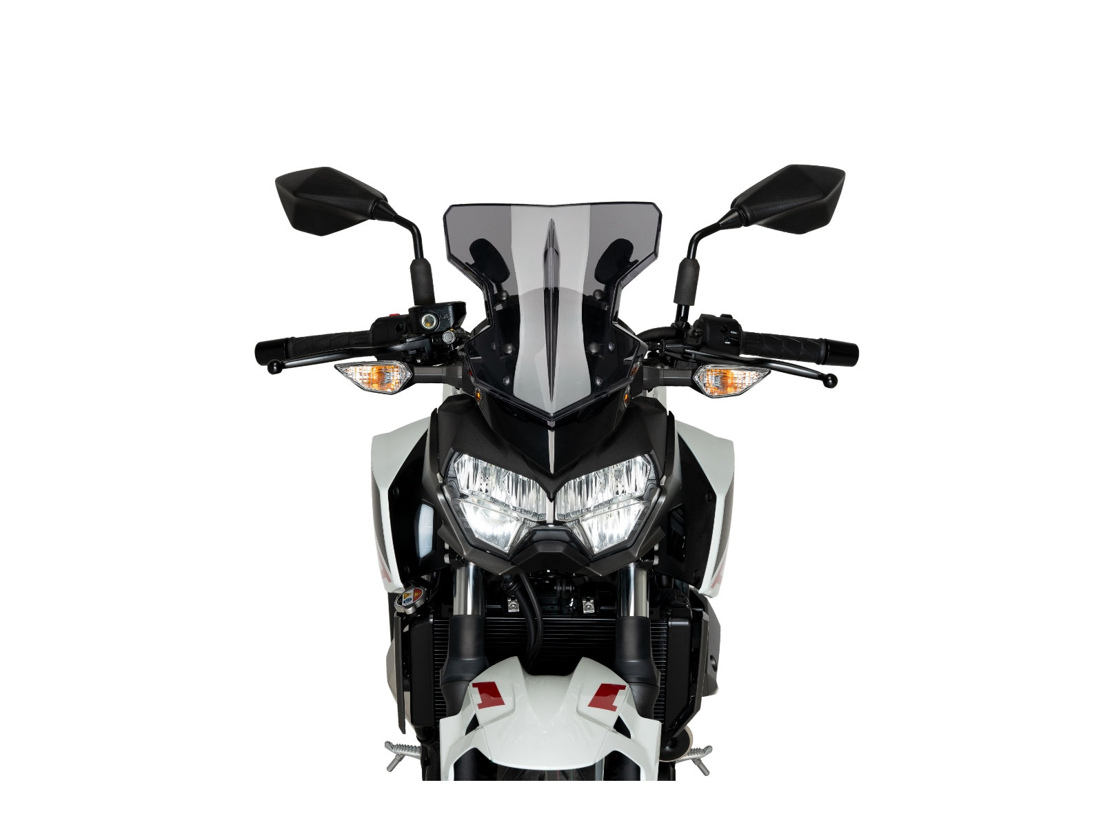 Puig Flanker Screen In Clear for Kawasaki Z400 (19-24)