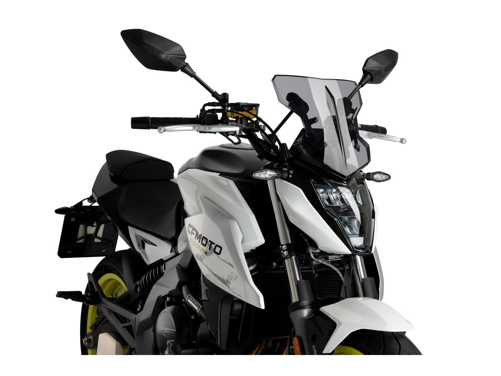 Puig Flanker Screen In Clear for CF Moto 650NK (21-25)