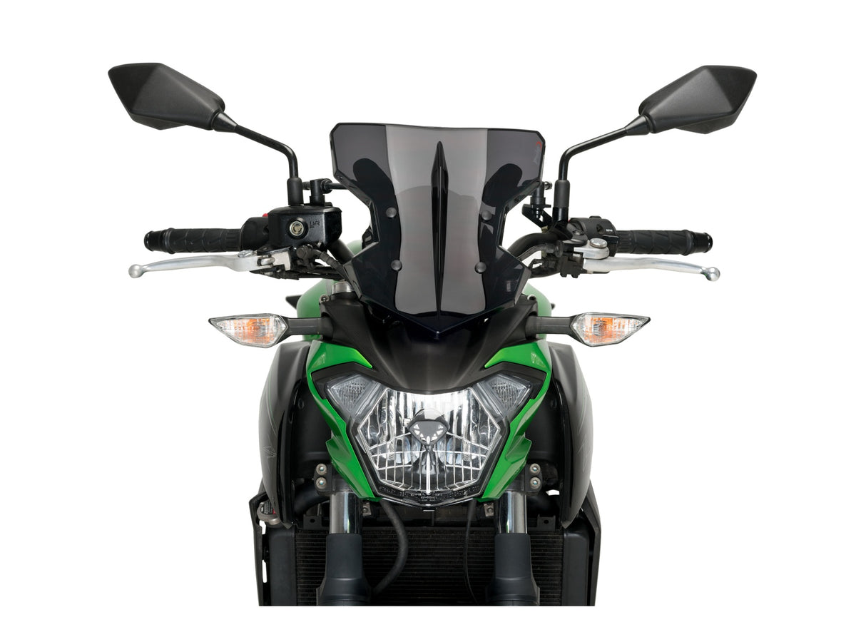 Puig Flanker Screen In Clear for Kawasaki Z650 (17-25)