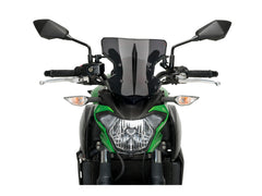 Puig Flanker Screen In Clear for Kawasaki Z650 (17-25)