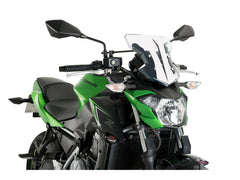 Puig Flanker Screen In Clear for Kawasaki Z650 (17-25)