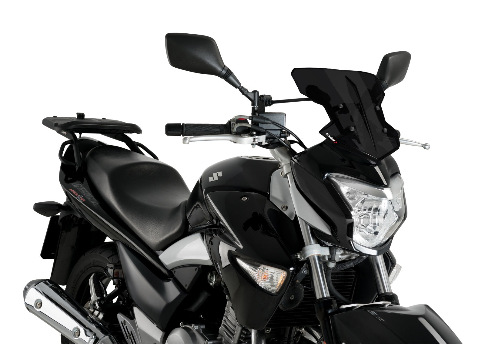 Puig Flanker Screen In Clear for Suzuki Inazuma (13-16)