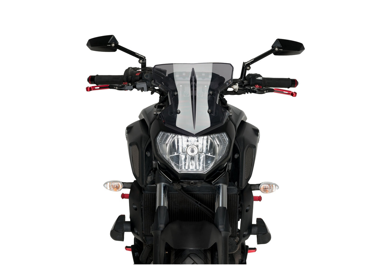 Puig Flanker Screen In Clear for Yamaha MT-07 Pure (23-24) Main image