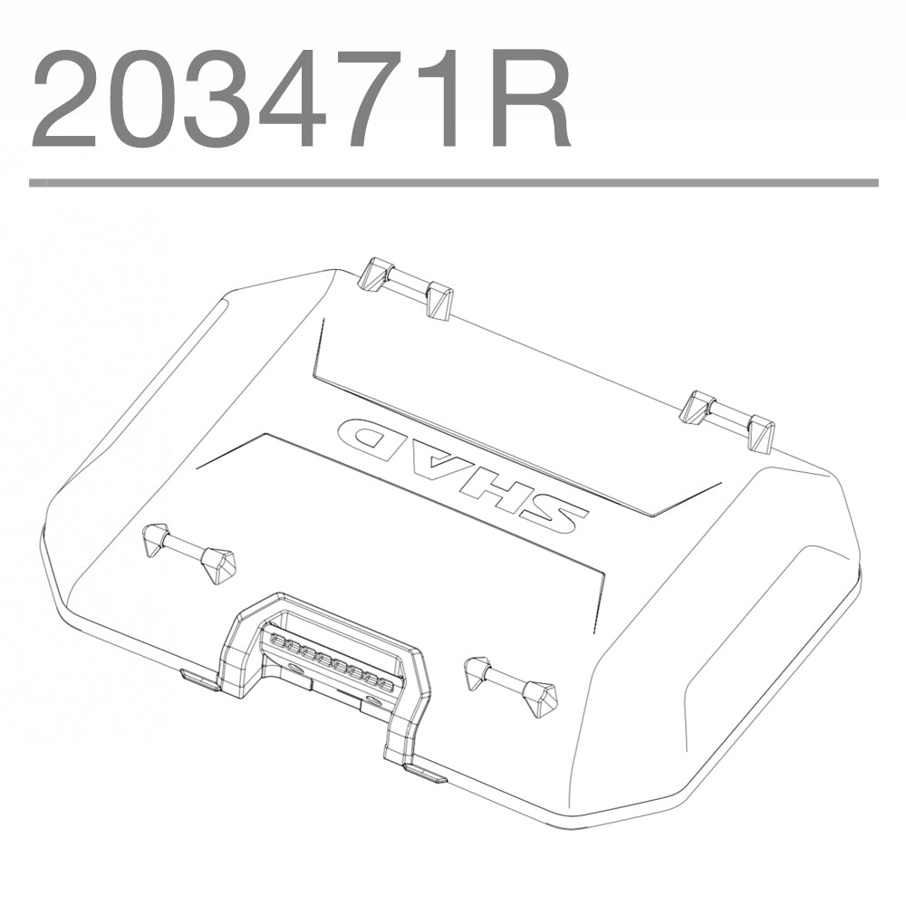 SHAD TR37 Top Box Spare Parts