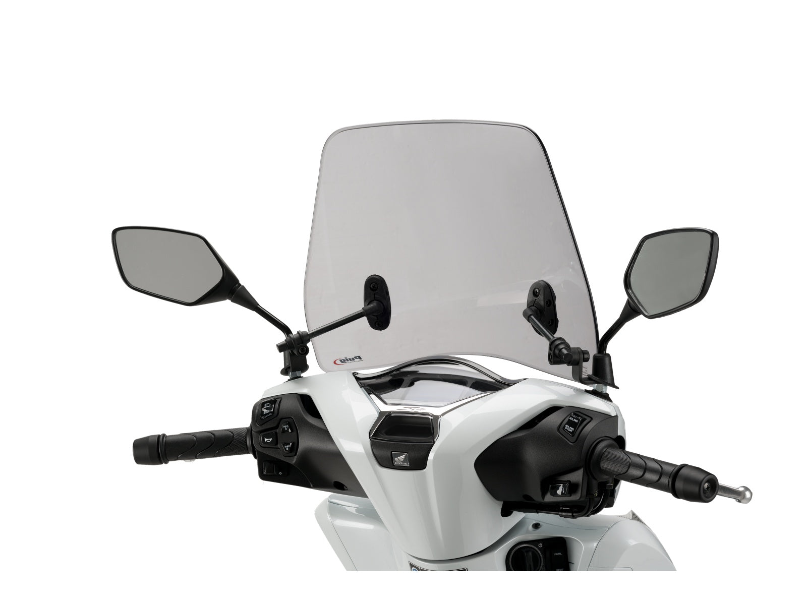 Puig Traffic Screen In Clear for Honda SH150i 4T E5 (21-25)