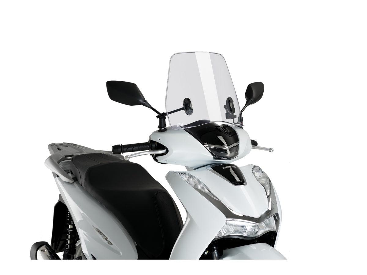 Puig Traffic Screen In Clear for Honda SH350i E5 (21-24) Main image
