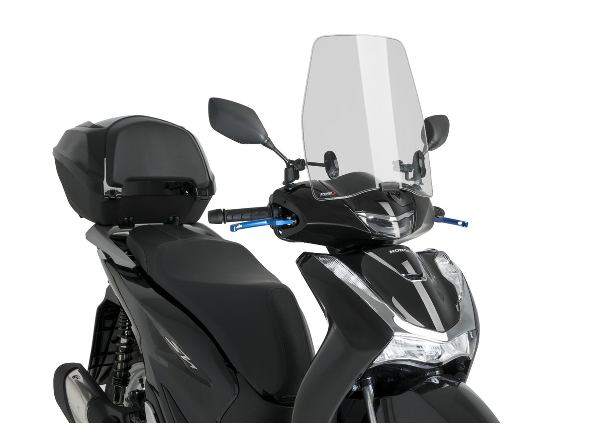 Puig Urban Screen In Clear for Honda SH150i 4T E5 (21-25) Main image