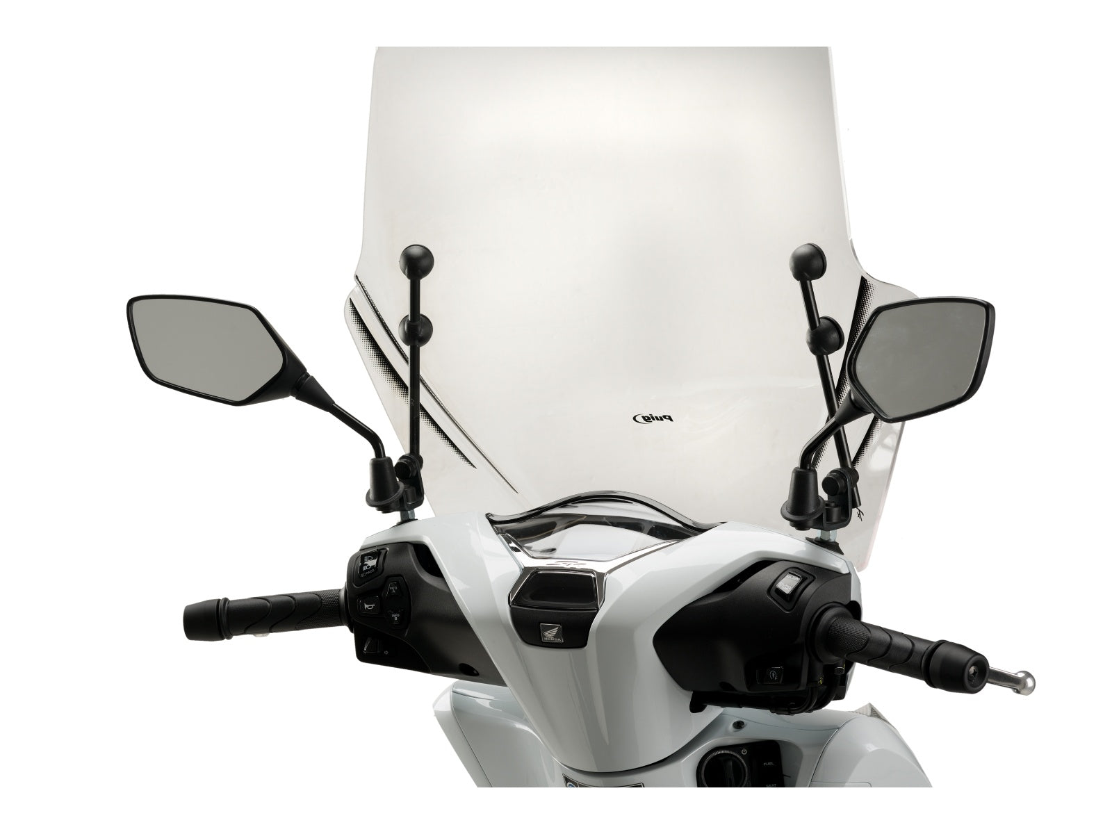 Puig TX Screen In Clear for Honda SH150i 4T E5 (21-25)