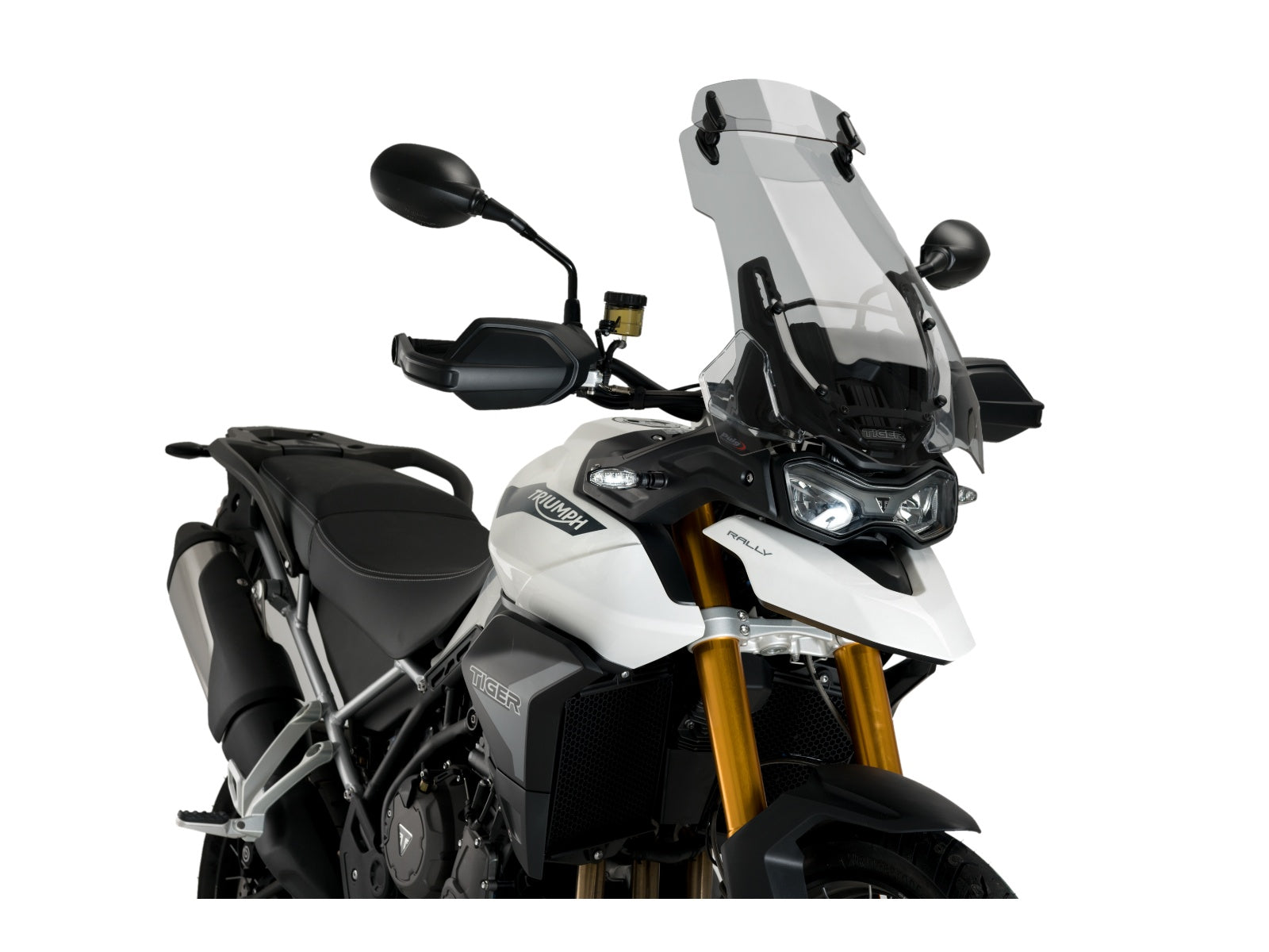 Puig Touring Screen With Extender In Light Smoke for Triumph Tiger 900 GT Aragon (23)