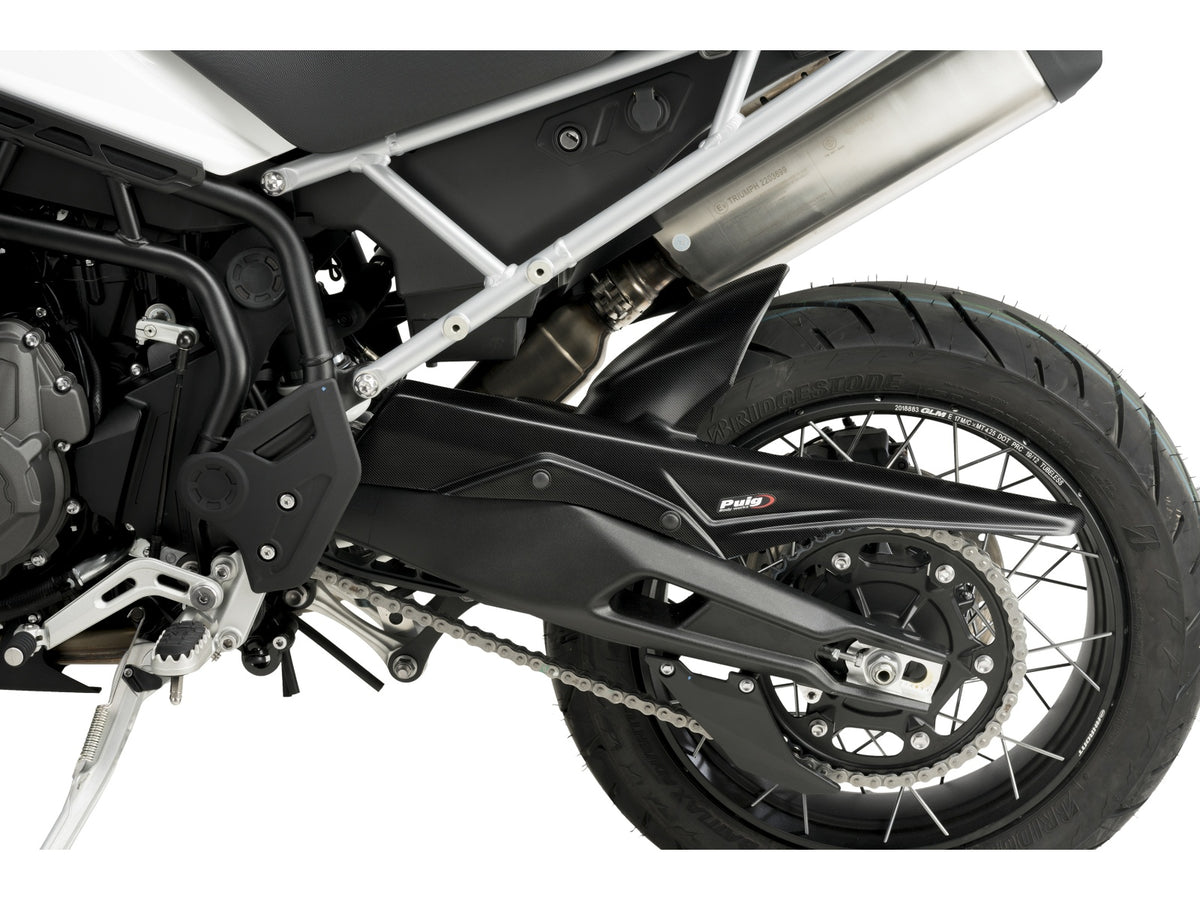 Puig Hugger In Matt Black for Triumph Tiger 900 GT Rally Aragon (23)