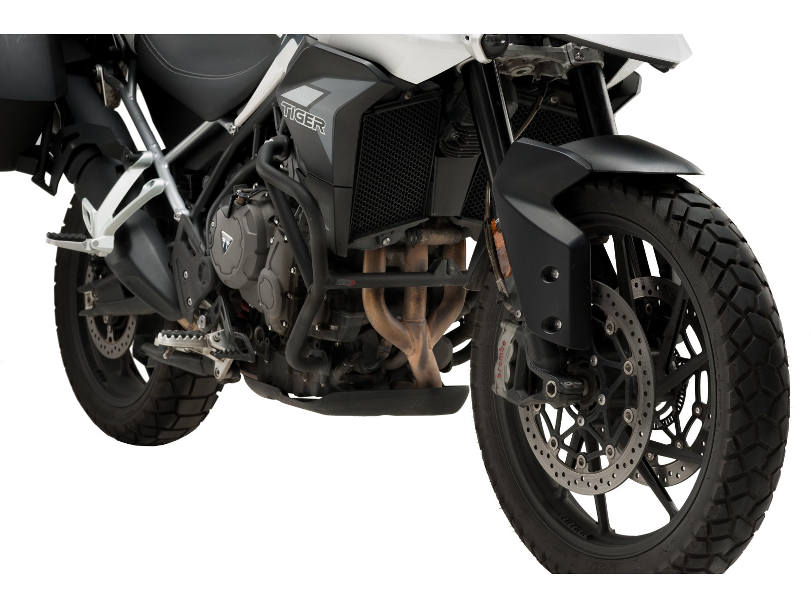 Puig Engine Guard In Black for Triumph Tiger Sport 850 (20-24)