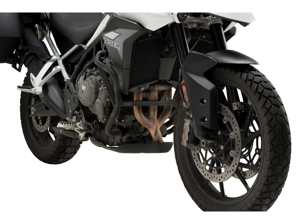 Puig Engine Guard In Black for Triumph Tiger 900 GT Rally Aragon (23)