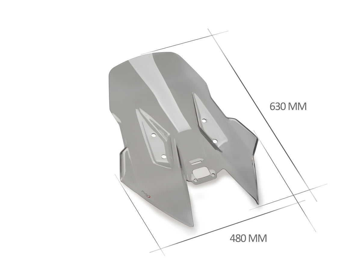 Puig Touring Screen In Clear for Suzuki V-Strom 1050 XT (20-23)