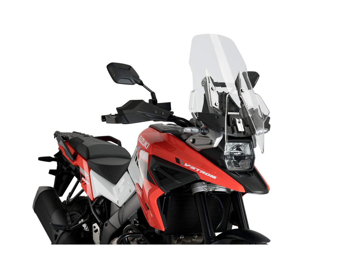 Puig Touring Screen In Clear for Suzuki V-Strom 1050 XT (20-23)