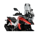 Puig Touring Screen With Extender In Light Smoke for Suzuki V-Strom 1050 XT (20-23)