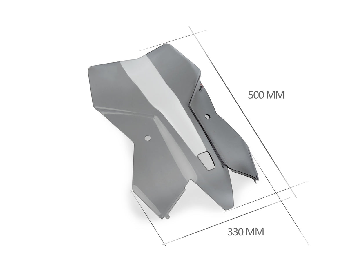 Puig Touring Screen In Clear for KTM 390 Adventure SW (24)