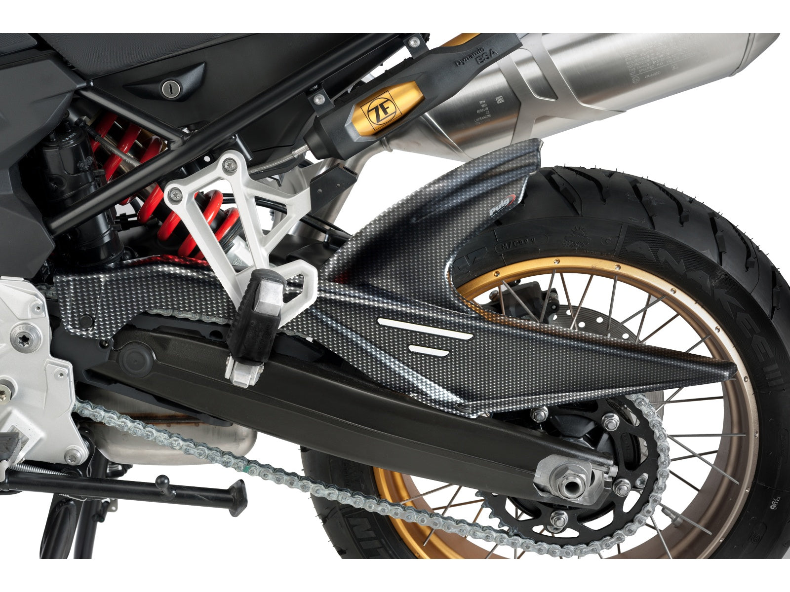 Puig Hugger In Matt Black for BMW F750 GS (18-24)