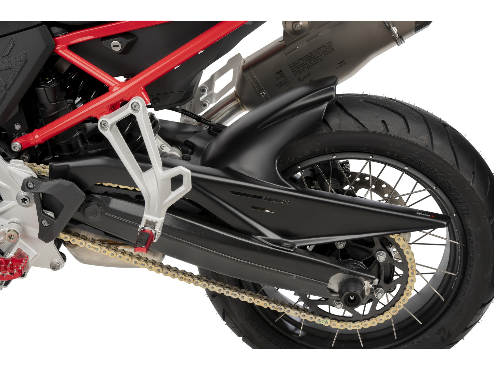 Puig Hugger In Matt Black for BMW F900 GS (24-25)