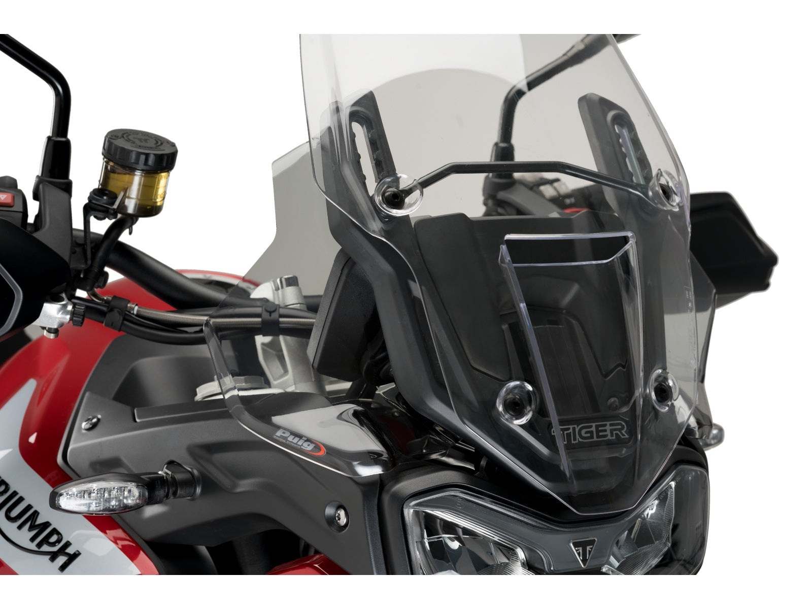 Puig Upper Wind Deflectors In Light Smoke for Triumph Tiger 900 (20-23)