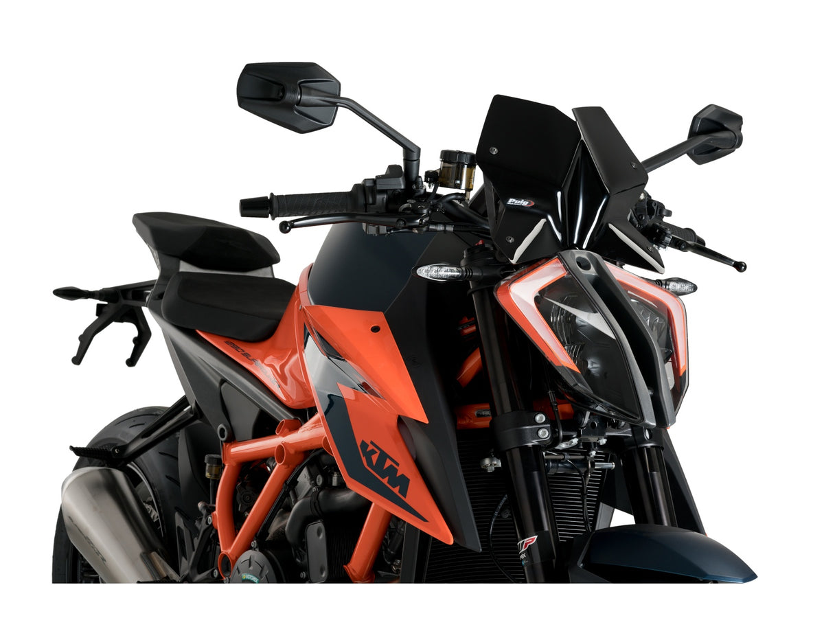 Puig New Generation Sport Screen In Clear for KTM 1290 Super Duke RR (22-24)
