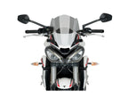 Puig New Generation Sport Screen In Clear for Triumph Street Triple 765 R Low (21-22)