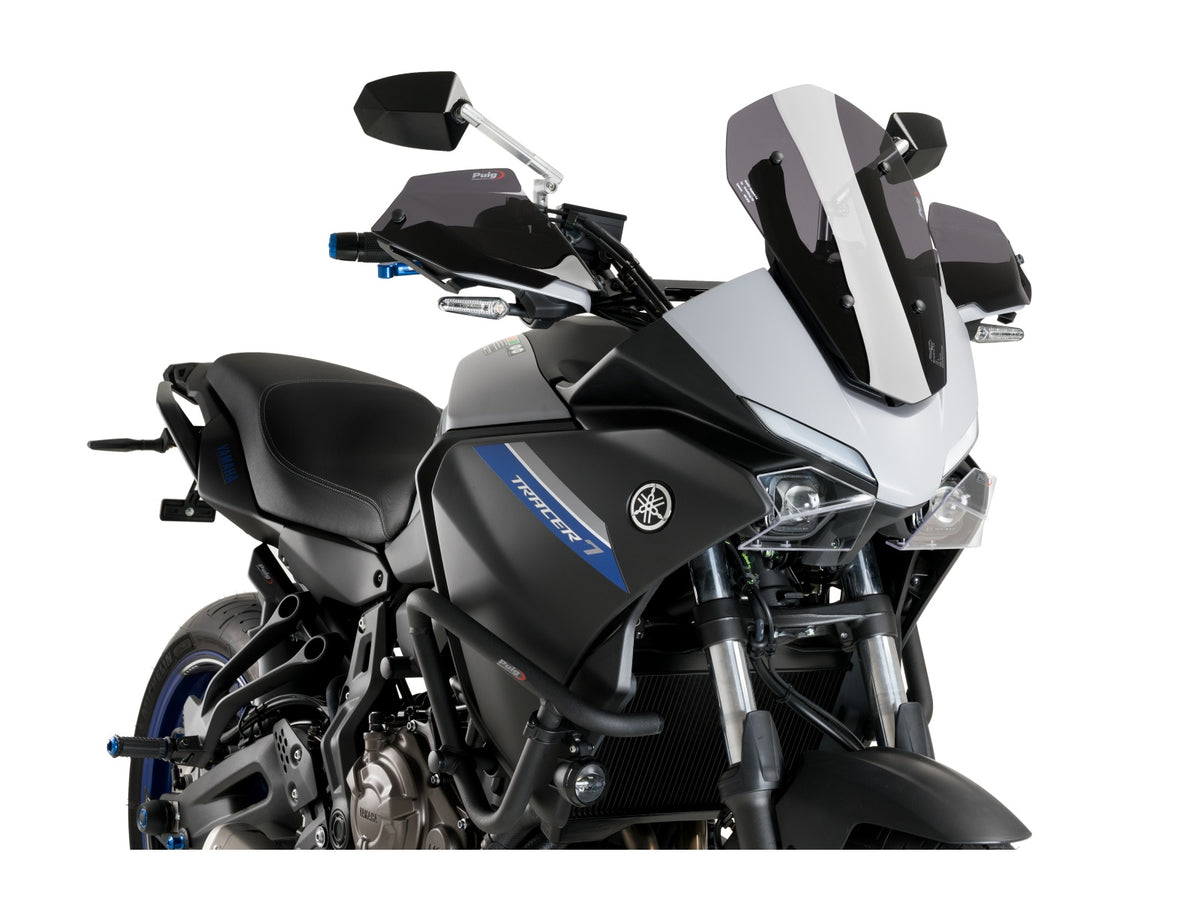 Puig Sport Screen In Clear for Yamaha Tracer 7 (21-25)