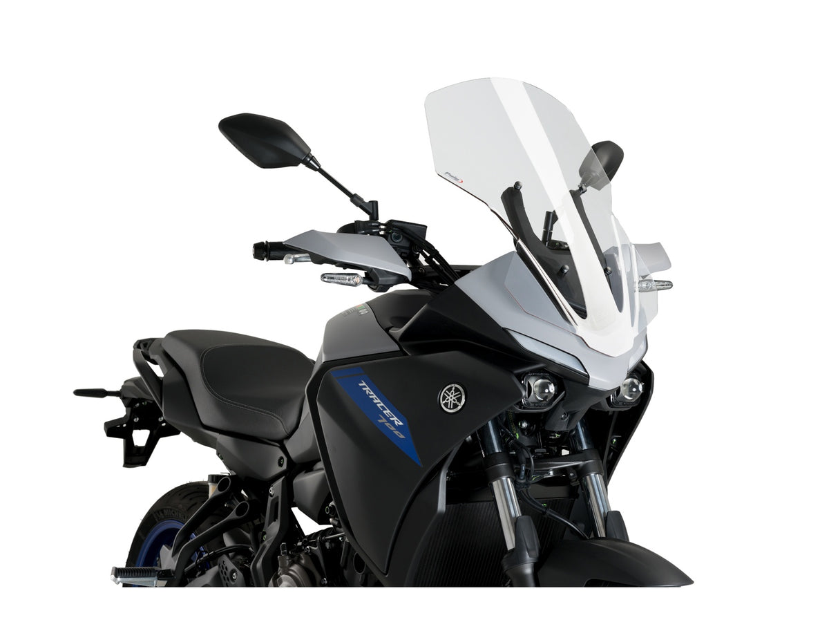 Puig Touring Screen In Clear for Yamaha Tracer 7 (21-25)