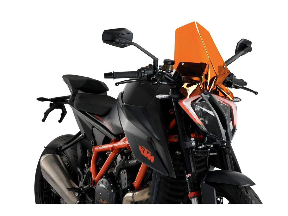 Puig New Generation Touring Screen In Clear for KTM 1290 Super Duke RR (22-24)