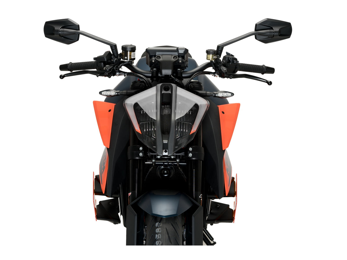 Puig Naked Downforce Spoilers In Black for KTM 1290 Super Duke R (20-24)