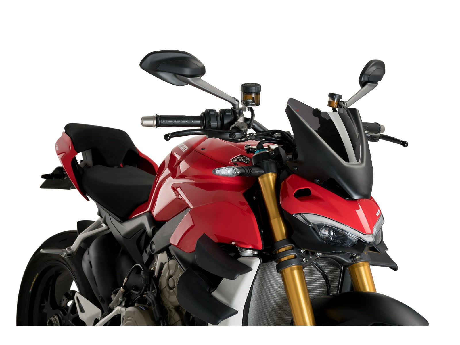 Puig New Generation Sport Screen In Clear for Ducati Streetfighter V4S (20-25)