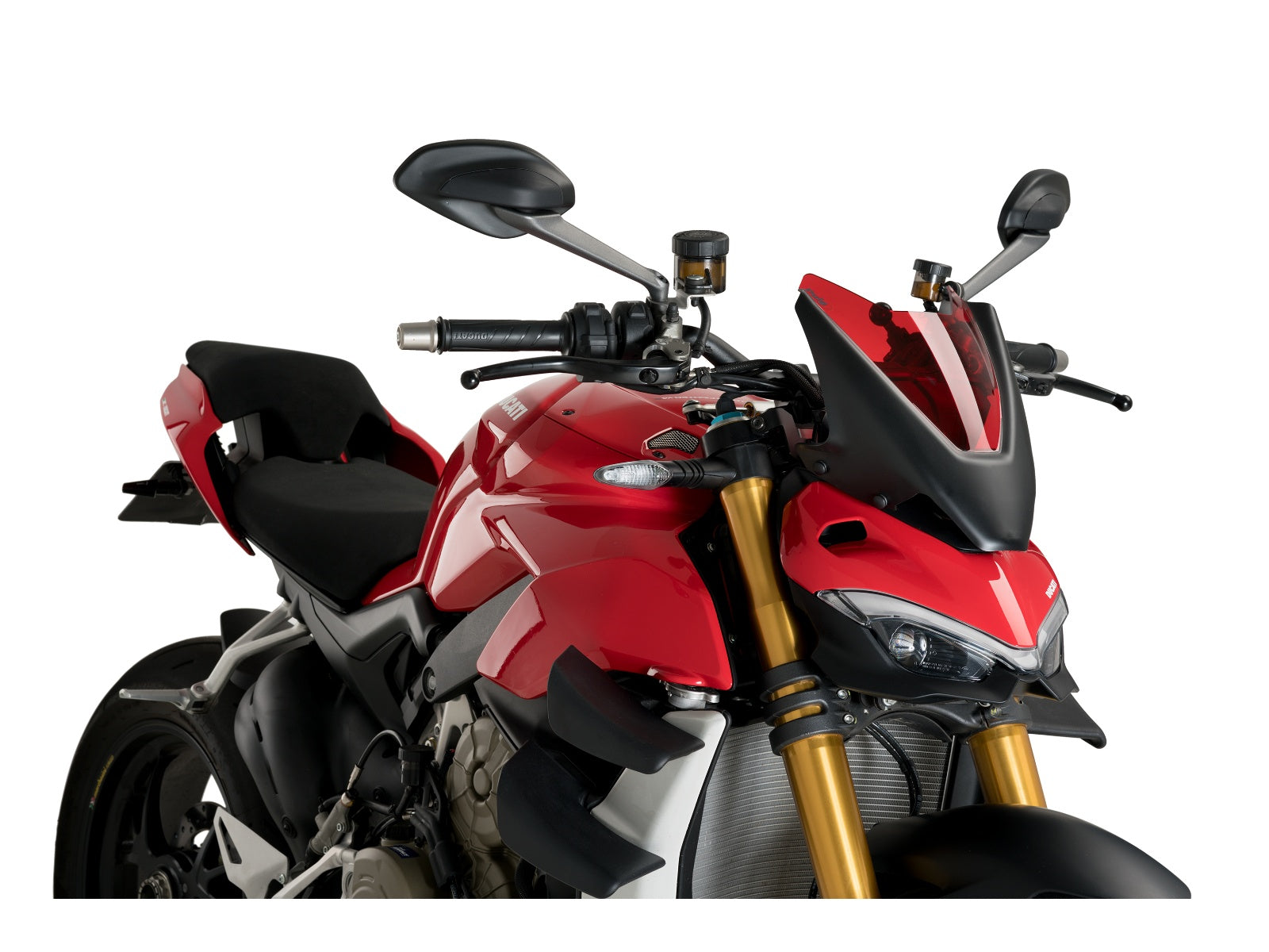 Puig New Generation Sport Screen In Clear for Ducati Streetfighter V2 (22-24)
