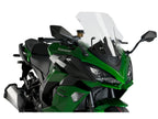Puig Racing Screen In Clear for Kawasaki Z1000 SX Tourer (11-19)