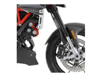 Puig Front Mudguard Extender In Black for Aprilia Shiver 900 (17-20)