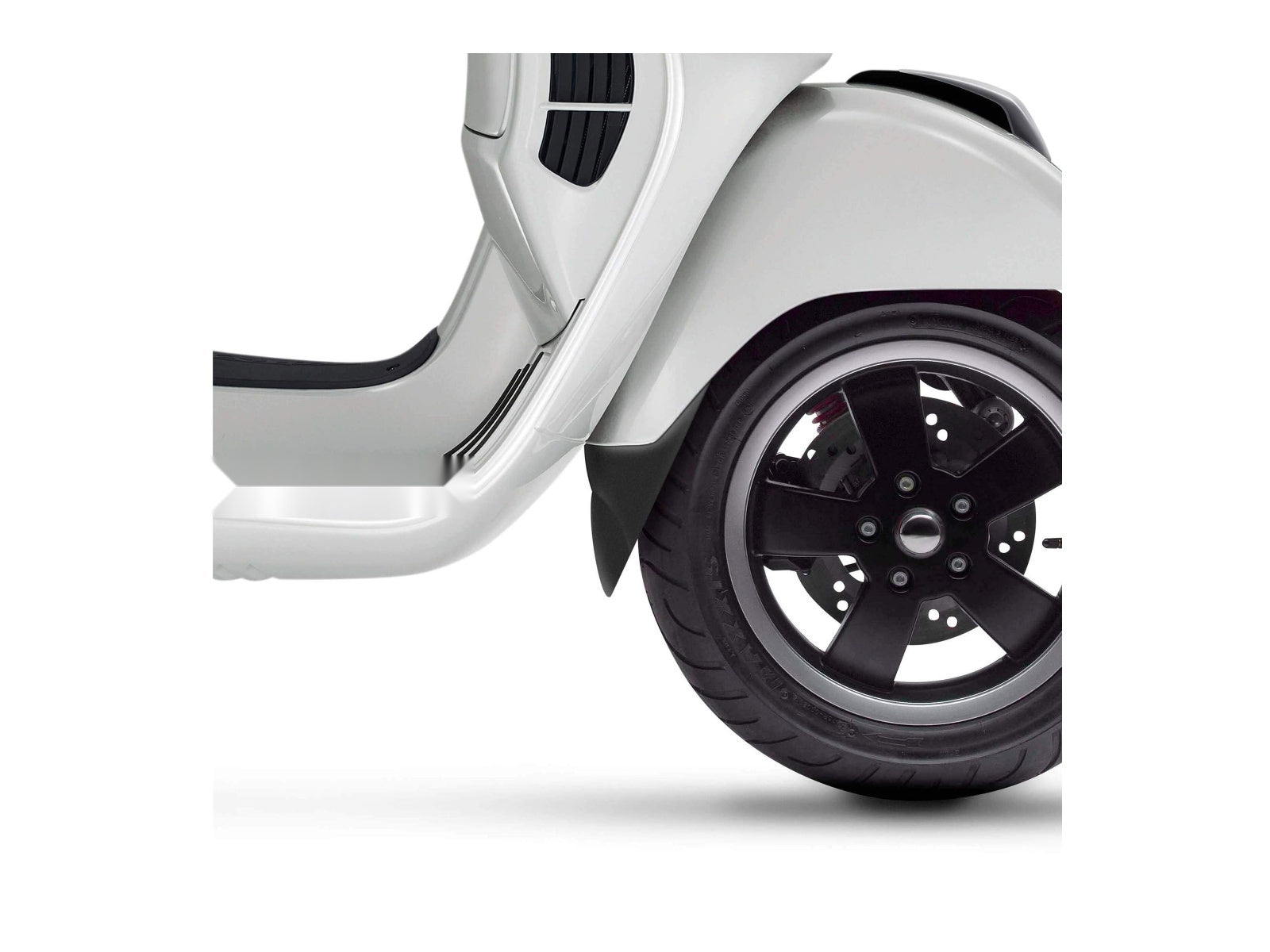 Puig Front Mudguard Extender In Black for Piaggio GTS 125 (07-22)