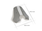 Puig GTS Touring Screen In Clear for Piaggio Vespa GTS 125 Super Sport (23-25)