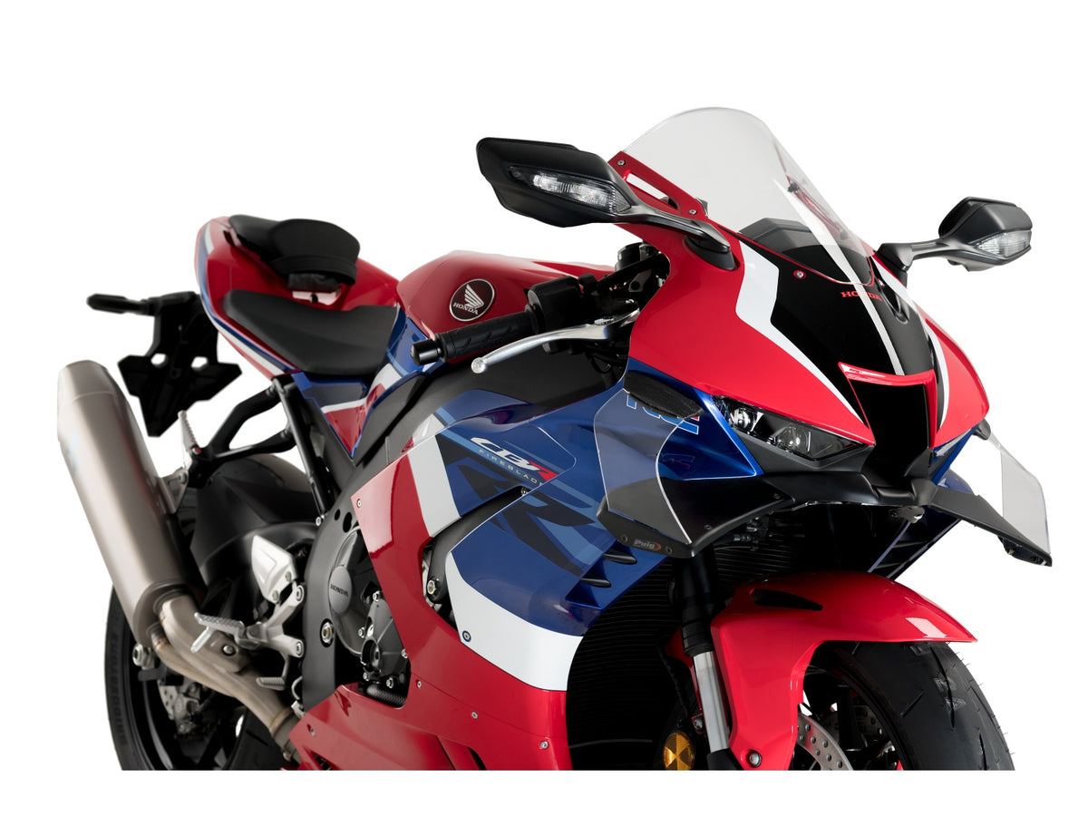 Puig GP Front Downforce Spoilers In Clear for Honda CBR1000RR-R Fireblade SP (20-23)