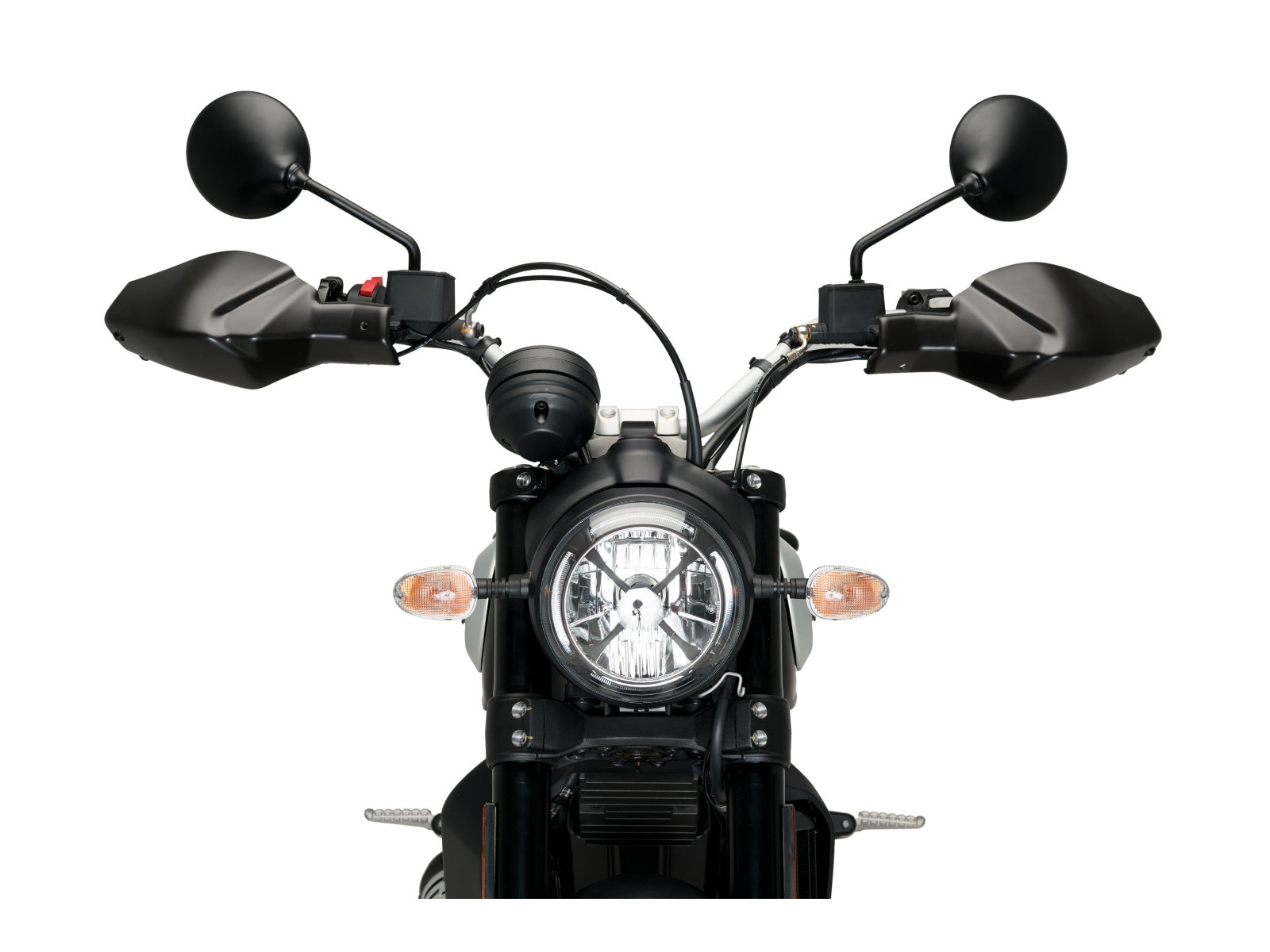 Puig Handguards In Matt Black for Ducati Scrambler Full Throttle (20-25)