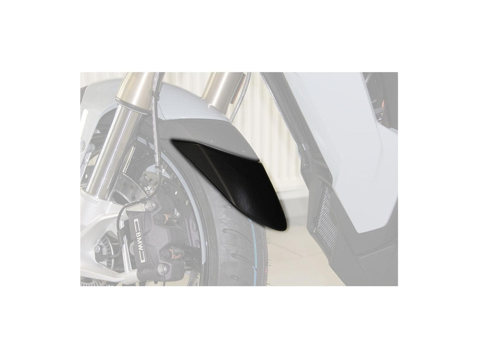 Puig Front Mudguard Extender In Black for BMW M1000 XR (24-25)