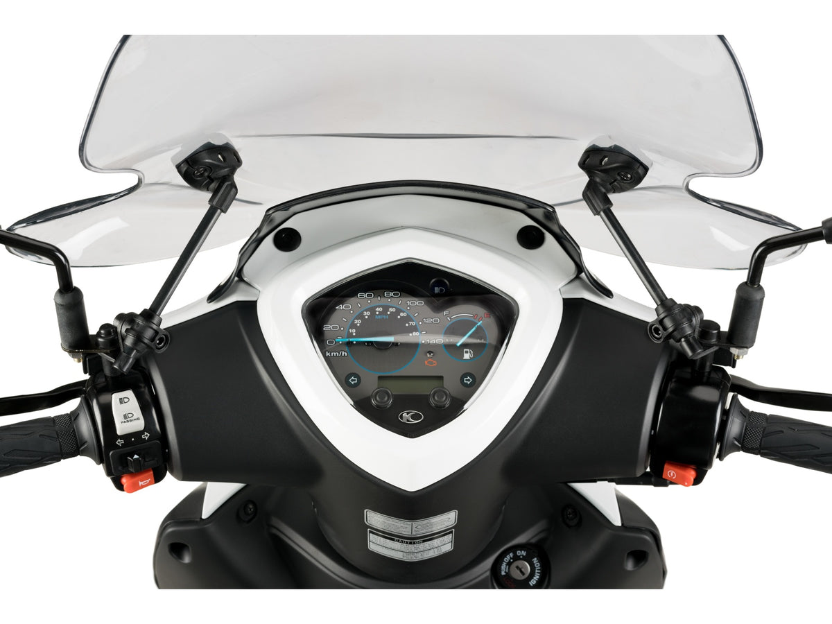 Puig City Touring Screen In Light Smoke for Kymco Agility 50 City (20-25)