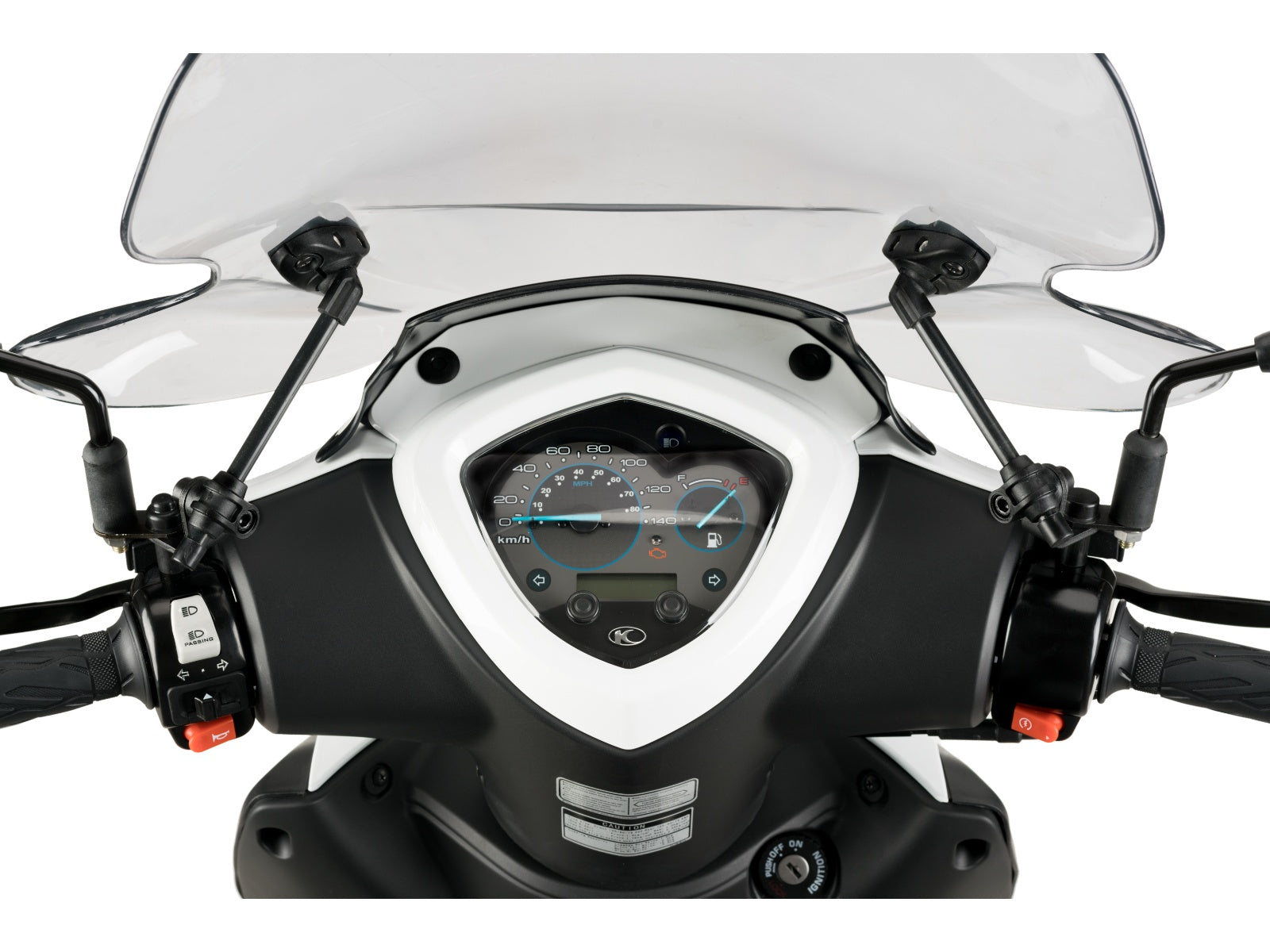 Puig City Touring Screen In Light Smoke for Kymco Agility City 125 (20-23)