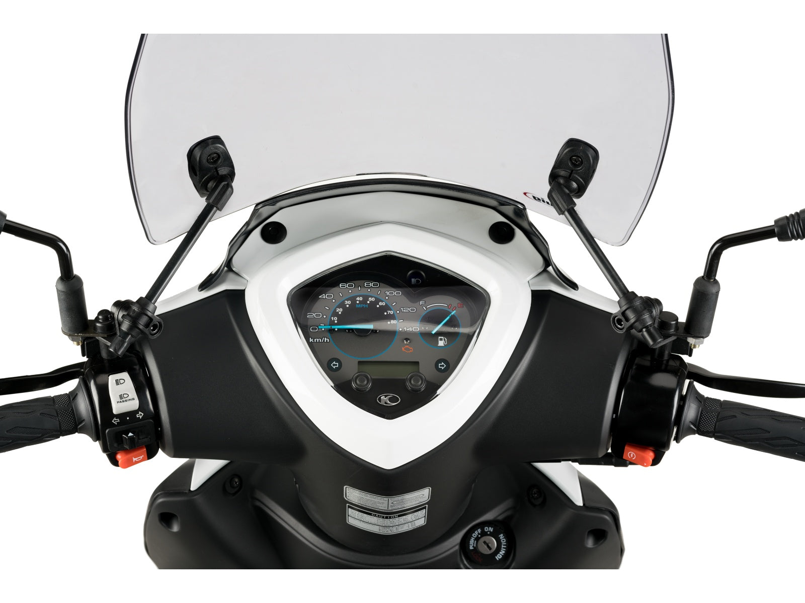 Puig Urban Screen In Clear for Kymco Agility 50 City (20-25)